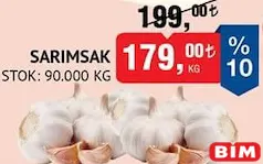 SARIMSAK KG SARIMSAK KG